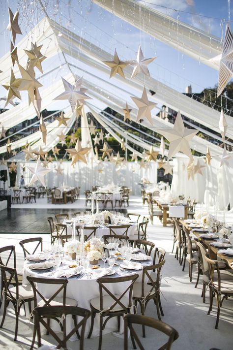 Backyard Wedding Reception Tent, Reception Aesthetic, Tent Photography, Celestial Wedding Theme, Tent Decor, Backyard Wedding Decorations, Starry Night Wedding, Family Backyard, Wedding Backyard Reception