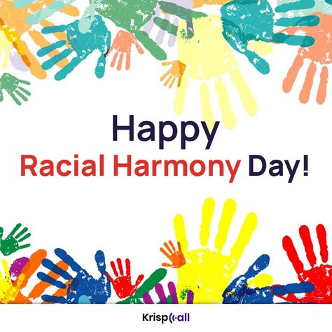 Happy Racial Harmony Day! Welcoming inclusive rides for all, regardless of race, language or religion. 🤗 Together, let's make our world a more beautiful place! 😇 #racialharmony #harmonyday #equality #diversity #unity #krispcall Racial Harmony Day, Harmony Day Activities, Racial Harmony, Harmony Day, Beautiful Place, Important Dates, Our World, Dates, Beautiful Places