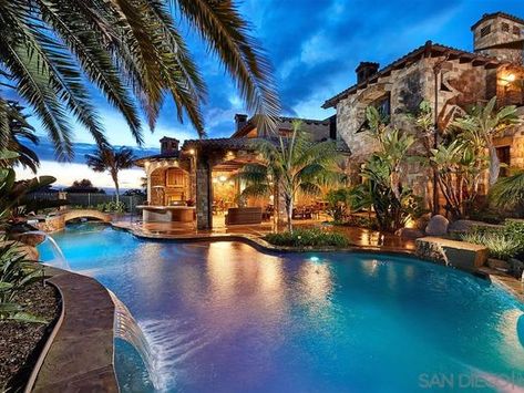 Lagoon Style Pool, Lots Of Land, San Diego Luxury, San Diego Neighborhoods, Pool Guest House, San Diego City, Separating Rooms, Horse Trail, Resort Style Pool