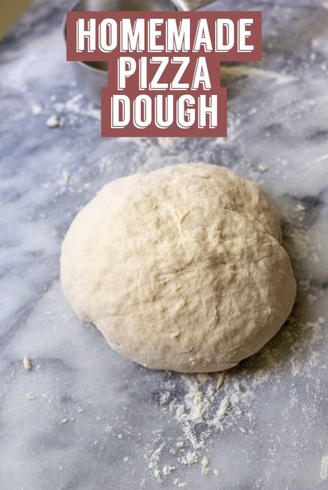 Easy Pizza Dough Recipe that is super simple to throw together and naturally vegan! Great for pizza night :) #pizza #veganrecipe #veganpizza Home Made Pizza Dough, Keto Pizza Dough, Vegan Pizza Dough Recipe, Pizza Base Recipe, Pizza Dough Recipe Quick, Dough Recipe Easy, Easy Pizza Dough Recipe, Vegan Pizza Dough, Quick Pizza Dough