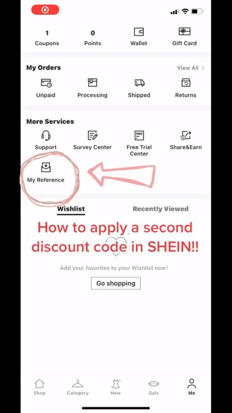 Shein Hacks you need to try!
 • In your profile go to My Reference and type code USG260 
 • It wil automatically apply in your orders of $29+ for 90 days
 • After the 90 days are over you will need to go back to My Reference and type the code again! Things To Order From Shein, Shein Codes For Free Clothes, Shein Reference Code 2024, Shien Codes 2024, Shien Codes Clothes, Shein Codes 2024, Temu Codes For Free Stuff 2024, Shein Finds With Codes, Shein Hacks