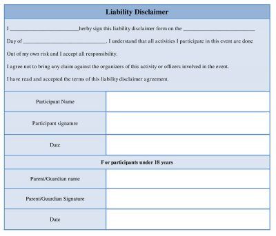 Download Liability Disclaimer Form Template in Word Document - Sample Forms Design Reference Drawing, Disclaimer Template, College Student Organization, Liability Waiver, Volunteer Management, Non Disclosure Agreement, Research Question, Research Paper Outline, Word Document