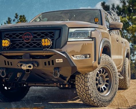 Frontier Truck, Nissan Trucks, Overland Vehicles, Truck Ideas, Nissan Frontier, New Trucks, Mid Size, Gmc Sierra, Pickup Trucks