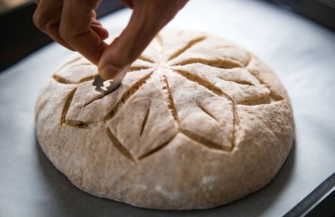 Dough Scoring, Sourdough Scoring, Baking Bread At Home, Bread Scoring, Bread Lame, Scoring Tool, Sourdough Baking, Bread Making, Baking Company