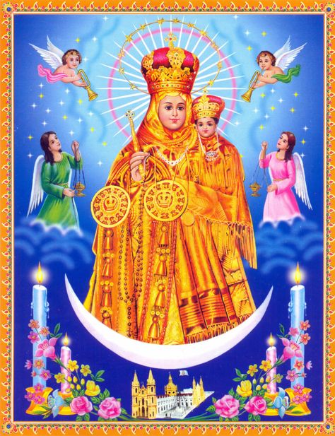 Our Lady Of Vailankanni, Our Lady Of Good Health, Nativity Of Mary, Mother Mary Wallpaper, Saint Anthony Of Padua, Mother Mary Images, Good Evening Greetings, Angel Gabriel, Evening Greetings