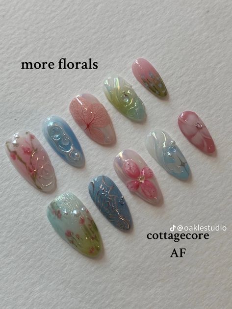 Pearlescent Nails, Cutesy Nails, Lily Nails, Small Nail, Asian Nails, Girly Acrylic Nails, Simple Acrylic Nails, Really Cute Nails, Minimalist Nails