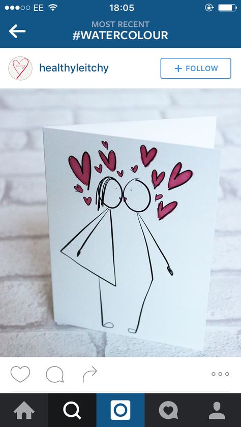 Cute Valentines Day Drawings Easy, Valentine’s Day Drawing Ideas, Handmade Valentines Card For Husband, Valentines Day Drawings Easy, Valentine’s Day Card Ideas For Husband, Hand Drawn Valentines Day Cards, Cute Valentine’s Day Cards For Boyfriend, Homemade Valentine’s Day Card For Boyfriend, Watercolour Valentine Cards For Him