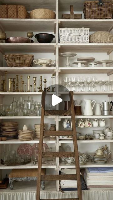 118K views · 18K likes | Anna Margaret (Margo!) on Instagram: "Butler’s pantry/larder inspiration for our upcoming kitchen restoration and renovation!! Images sourced from Pinterest and House and Garden ❤️" Small Butlers Pantry, Anna Margaret, Cottage Pantry, Pantry Larder, French Pantry, House Diys, Kitchen Restoration, Pantry Redo, Butler’s Pantry