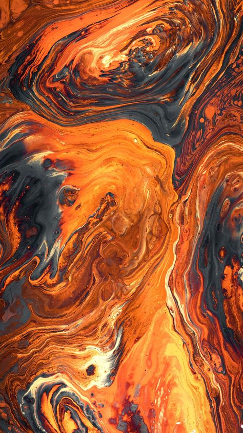 Wallpaper 1440x2560, Nordic Winter, Paint Stains, Flow Painting, Trippy Wallpaper, Abstract Art Wallpaper, Orange Aesthetic, Mac Laptop, Orange Wallpaper