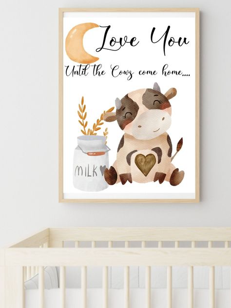 This Digital Prints item by TheAppleBounces has 2 favorites from Etsy shoppers. Ships from United States. Listed on Feb 3, 2023 Cow Print Nursery Girl, Cow Nursery Ideas, Cow Theme Nursery, Farm Theme Nursery, Farm Nursery Theme, Cow Nursery, Farm Nursery, Cow Pictures, Theme Nursery