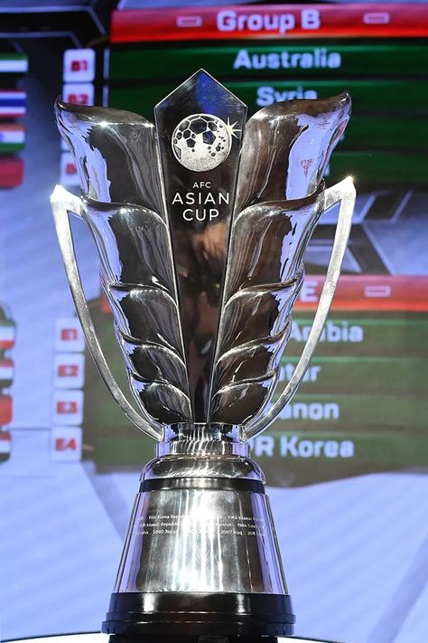 Afc Asian Cup, Trophy Collection, Football Champions, Football Trophies, Football Cups, Paw Patrol Toys, Trophy Design, Asia Cup, Taylor Swift Cute