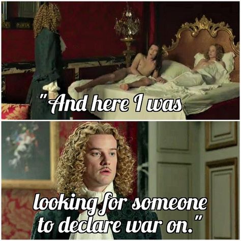 Versailles meme Versailles Bbc, Alexander Vlahos, Versailles Tv Series, Evan Williams, 17th Century Fashion, Welcome To Night Vale, Puppy Dog Eyes, Night Vale, Costume Drama