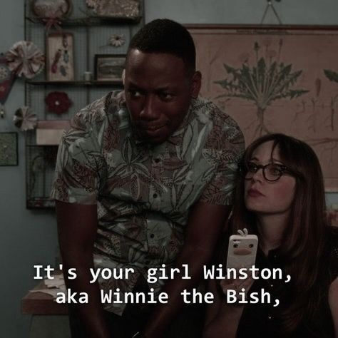 New Girl Icons, New Girl Aesthetic, New Girl Memes, Winston New Girl, Aisha Aesthetic, New Girl Funny, Meme Base, Rowley Jefferson, New Girl Quotes