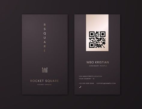 Luxury Business Cards Black, Digital Card Design, Masculine Business Cards, Visit Card Design, Dark Business Card, Black Business Cards, Stationery Business Card, Business Card Design Black, Elegant Business Cards Design