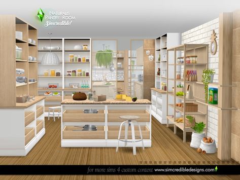 Pantry Sims 4, Sims 4 Cc Pantry Food, Sims 4 Pantry Shelves, Simcredible Naturalis, Sims 4 Pantry Shelf, Sims 4 Cc Pantry Shelves, Pantry Sims 4 Cc, Sims 4 Pantry Cc, Sims 4 Pantry