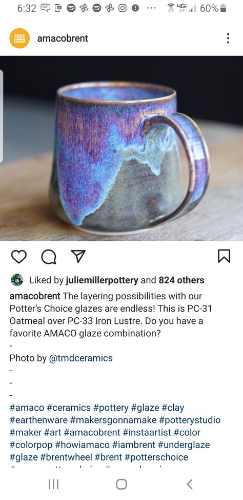 Flambe Glaze Combinations, Purple Crystal Glaze Combinations, Iron Luster Glaze, Glaze Layering, Glaze Techniques, Coil Pot, Amaco Brent, Glaze Combinations, Glaze Combos