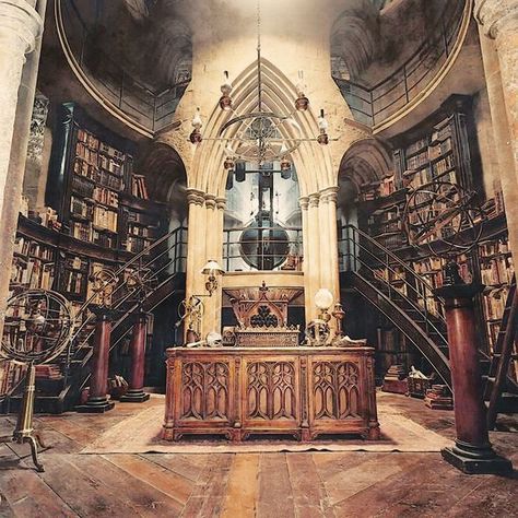 Fantasy Office Art, Wizard Study, Magical Office, Magic Office, Fantasy Office, Classic Wizard, Dumbledores Office, Office Illustration, Office Canvas