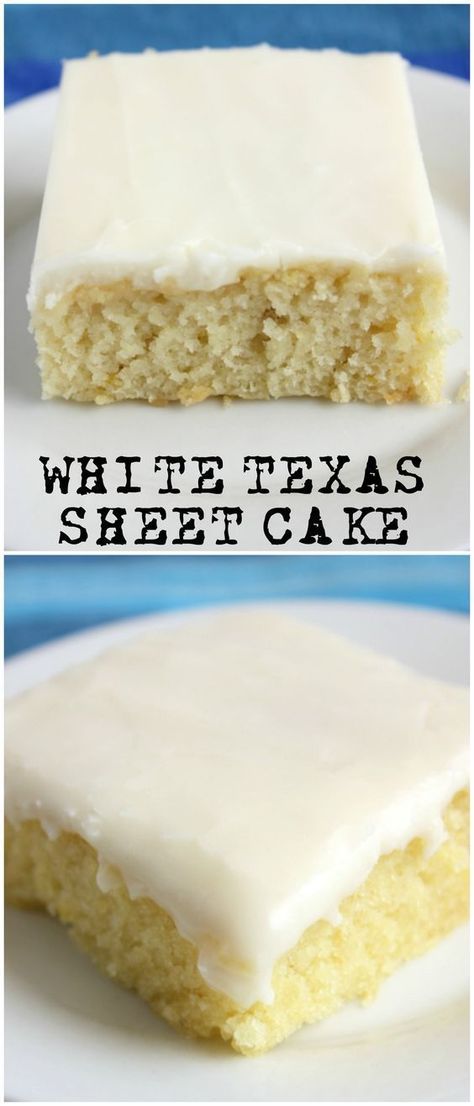 White Texas Sheet Cake Texas Sheet Cake Pioneer Woman, White Sheet Cake, White Sheet Cakes, White Texas Sheet Cake, Texas Sheet, Dessert Oreo, Texas Sheet Cake, White Cake Recipe, Torte Cupcake