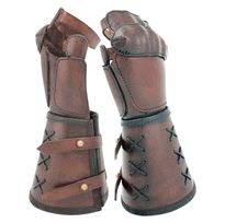 Single Leather Gauntlet Steampunk Arm, Steampunk Man, Leather Gauntlet, Leather Bracers, Arm Guard, Leather Armor, Medieval Armor, Medieval Clothing, Fantasy Armor