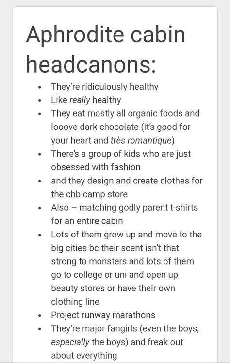 Aphrodite Cabin Headcanons 1/9 ❤️ Camp Half Blood Aphrodite Cabin, Pjo Aphrodite Cabin, Demeter Cabin Headcanons, Hephaestus Cabin Headcanons, Cabin 3 Headcanons, Percy Jackson Aphrodite Cabin, Iris Cabin Headcanons, Cabin 7 Headcanons, Ares Cabin Headcanons