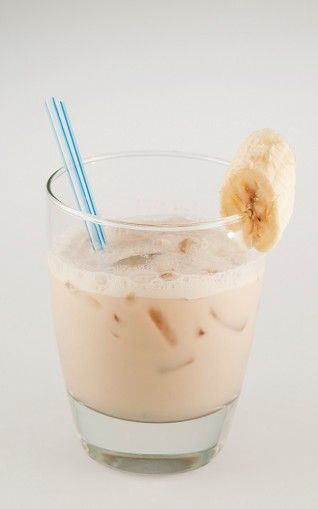 Monkey's Lunch is a luscious and delectable drink Creme De Banana Drink Recipes, Banana Vodka Drinks, Creme De Banana Liqueur Recipes, Banana Liqueur Drinks, Rumchata Drinks, Banana Liqueur, Coffee Liqueur Recipe, Kahlua Coffee Liqueur, Recipe For Teens