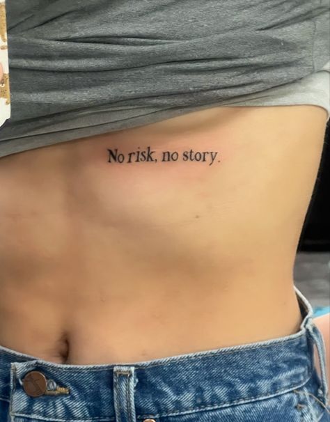 Good Tatoos Ideas Men, None Of This Is Real Tattoo, Tattoo Ideas Small Funny, No Risk No Gain Tattoo, Nothing Worth Having Comes Easy Tattoo, Your Beauty Never Ever Scared Me Tattoo, Break Through Tattoo, Cool Meaningful Tattoos For Women, Ways Tattoo Meaning