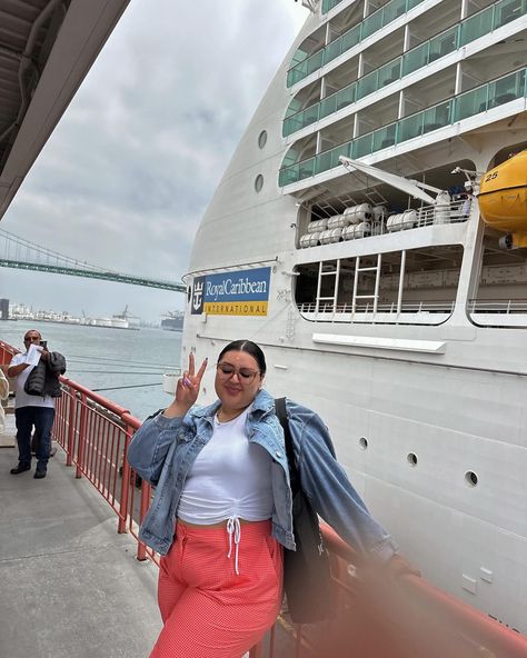 First time on a cruise 🛳️😬 .⁣ .⁣ .⁣ .⁣ #ship #cruising #travelblogger #fashion #royalcaribbean #instatravel #ocean #cruisevacation #cruise #vacation #picoftheday #cruiseship #cruiselife Royal Caribbean, Cruise Vacation, Curvy Girl Outfits, May 22, Cruise Ship, Insta Travel, Travel Blogger, Plus Size Fashion, First Time