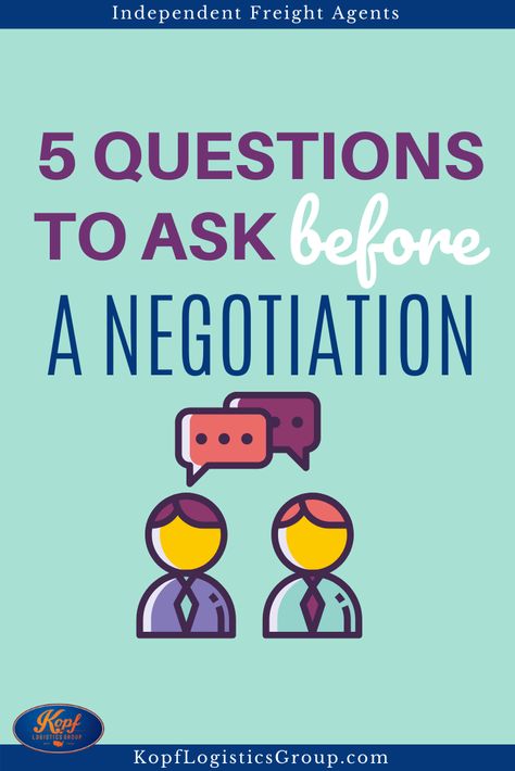 Before preparing for negotiation, make certain you are building a relationship with the right person in the company. When you are approaching negotiation, be prepared by clearly defining the answers to these 5 questions.  You'll set yourself up for success!  #PeoplePoweredLogistics #closethesale #freightagent Negotiation Skills Business, Negotiation Quotes, Preparation Quotes, Business Negotiation, Truck Dispatcher, Freight Broker, Building A Relationship, Trucking Business, Set Yourself Up For Success