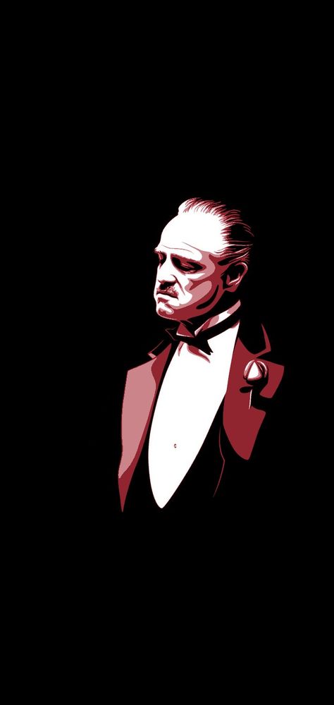 Godfather Vito Corleone, The Godfather Artwork, God Father Wallpaper Movie, Godfather Iphone Wallpaper, The Godfather Pop Art, The God Father Wallpaper, God Father Wallpaper, Vito Corleone Wallpaper, Godfather Artwork