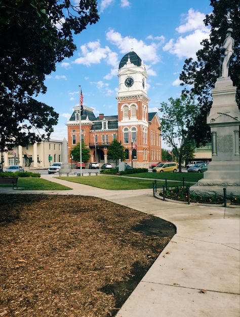 Mystic Falls Vampire Diaries, The Vampire Diaries Mystic Falls, Covington Georgia Vampires Diaries, Mystic Falls Georgia, Tvd Visuals, Mystic Falls Aesthetic, Vampire Diaries Mystic Falls, Tower Concept, Covington Georgia