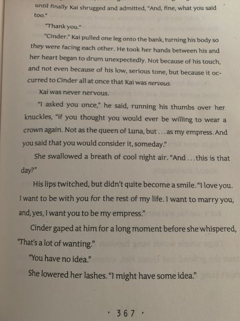 Cinder And Kai Quotes, Cinder Quotes, Cinder Book Quotes, Kai And Cinder Quotes, Kai And Cinder, Cinder And Kai, Stars Above The Lunar Chronicles, Cinder Series Lunar Chronicles, Lunar Chronicles Bookmark