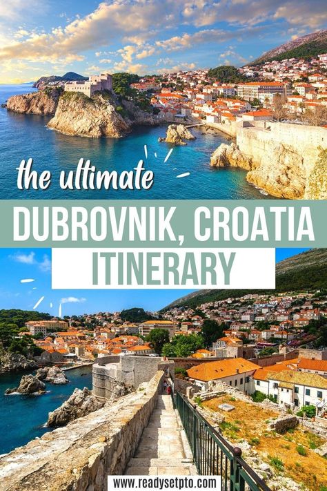 Dubrovnik Itinerary, Croatia Itinerary, Croatia Vacation, Dominic Cooper, Travel Asia, Walled City, Croatia Travel, Dubrovnik Croatia, Road Trip Hacks