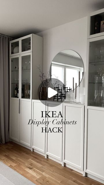 Ikea Oxberg Billy Bookcases, Ikea Billy/oxberg, Buffet Billy Ikea, Ikea Billy Cabinet Hack, Billy Oxberg Dining Room, Dining Room Ikea Ideas, Ikea Billy Dining Room, Billy Bookcase In Kitchen, Ikea Billy White