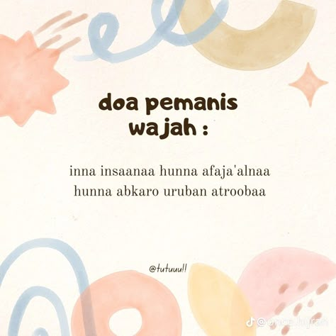 Doa Hilangkan Jerawat, Religion Quotes, Pray Quotes, Remember Quotes, Postive Life Quotes, Ayat Al-quran, Up Book, Learn Islam, Note To Self Quotes