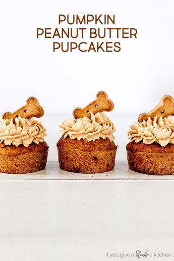 Homemade Dog Cupcakes, Carrots And Peanut Butter, Pupcake Recipe, Dog Birthday Cake Recipe, Pumpkin Peanut Butter, Dog Cake Recipes, Dog's Birthday, Pet Treats Recipes, Doggy Treats