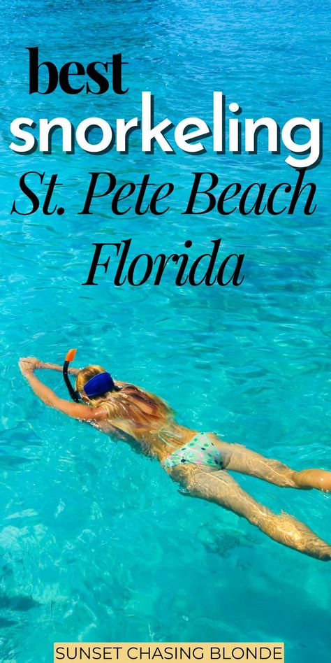 North Redington Beach Florida, Beach Theme House Interior Design, Turtle Beach Florida, Bucket List Florida, Florida Snorkeling, Beaches Near Orlando, Florida Bucket List, Easter Vacation, Villages Florida