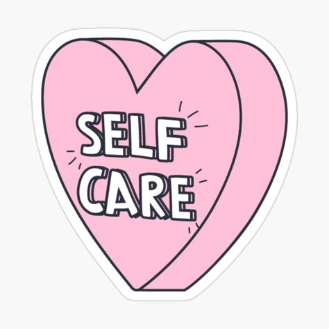 Heart Stickers, Wall Graphics, Heart Candy, Free Stickers, Self Esteem, Pink Heart, Teaching Kids, Cute Stickers, Self Care