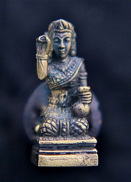 Thai Mythology, Nang Kwak, Lucky Ladies, Thai Art, Spiritual Development, Amulets, Good Fortune, Dark Backgrounds, Buddha Statue