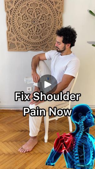 436K views · 3.6K reactions | Training the rotator cuff muscles with exercises like this is important for healing shoulder pain because these muscles provide stability and support to the shoulder joint. Strengthening them helps ensure the shoulder moves correctly and efficiently, reducing stress on the joint and preventing further injury 🙌#shoulderpain | PouyaYoga | PouyaYoga · Original audio Shoulder Injury Exercises, Rotator Cuff Muscles, Rotator Cuff Exercises, Instagram Training, Shoulder Exercises, Neck And Shoulder Pain, Shoulder Injuries, Tennis Elbow, Rotator Cuff