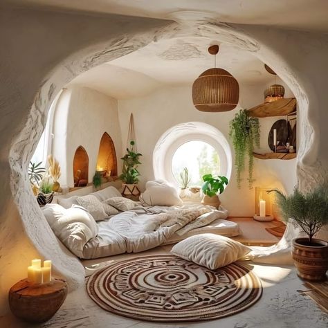 Casa Hobbit, Earthship Home, Mud House, Adobe House, Dream Life House, Cob House, Earth Homes, Dream House Rooms, Dream House Interior