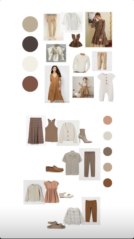 Family Photo Earth Tones, Neutral Color Palette For Photoshoot, Neutral Color Palette Family Photos Fall, White And Khaki Family Pictures, Nude Color Family Photoshoot, Brown Neutral Family Photo, Nuetral Pallete Outfits Family Pictures Fall, Family Christmas Pictures Outfits, Fall Minis