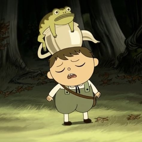 Greg Over The Garden Wall, Over The Garden Wall Greg, Garden Falls, Over The Garden Wall, Cute Frogs, Mail Art, Dnd Characters, Green Aesthetic, Butterfly Wings