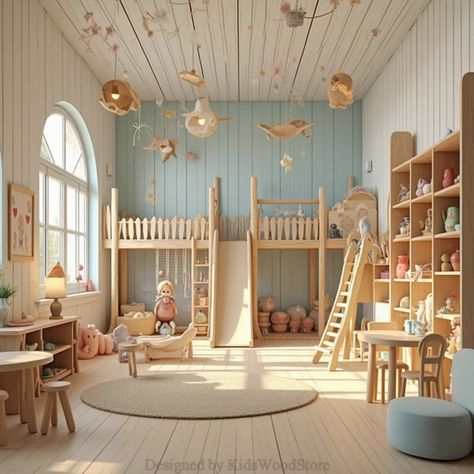 Kids playhouse outdoors interior