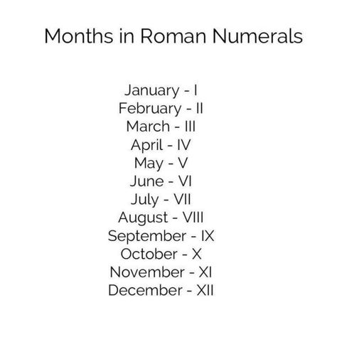 To learn the months in roman numerals worksheet, click here more unique activity worksheet like this - Mawmaw Tattoo, Roman Counting, Roman Numeral Date Tattoo, Roman Numbers Tattoo, Tato Salib, Roman Tattoo, Roman Numeral Tattoos, Number Tattoos, Date Tattoos