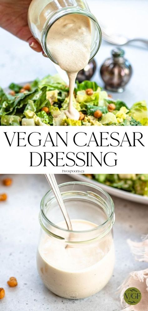 Vegan Ceasar Dressing, Vegan Ceasar Salad, Vegan Caesar Salad Dressing, Ceasar Dressing, Anchovy Paste, Caesar Salad Dressing Recipe, Vegan Caesar Dressing, Caesar Dressing Recipe, Vegan Caesar Salad