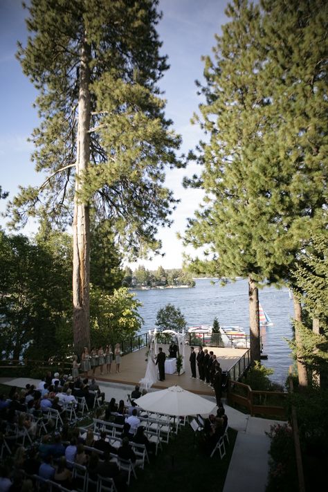 Lake Arrowhead California, Willow Tree Wedding, Spa Reception, Events Place, Wedding Venue Los Angeles, Cottage Wedding, Lake Arrowhead, Lakeside Wedding, Lake Wedding