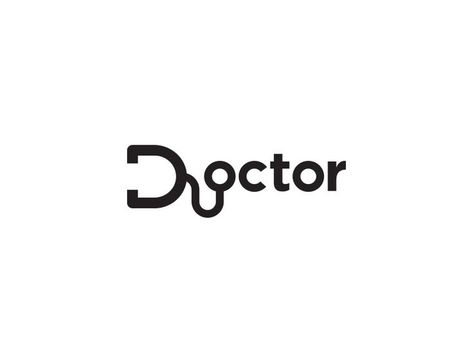 Doctor Wordmark by Aditya  |  Logo Designer #doctor #wordamrk #medical #logo creative #typography #logos #inspiration #fonts #type #idea #diy #clothing #brand #design Doctor Logo Design, Doctor Logo, Typographie Logo, Doctor Logos, Inspiration Typographie, Typography Logo Inspiration, خريطة ذهنية, Typographic Logo Design, To Do Planner