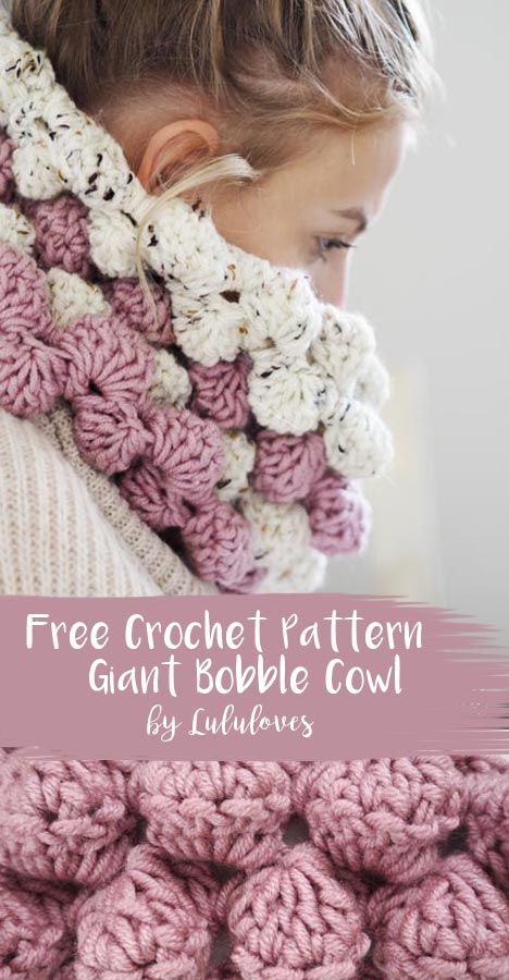 Bubble Shawl, Chunky Yarn Projects, Bobble Stitch Crochet, Bobble Crochet, Gilet Crochet, Crochet Cowl Pattern, Crochet Blog, Scarf Crochet Pattern, Super Chunky