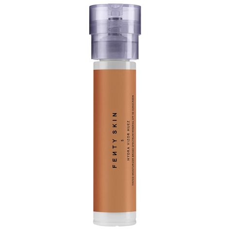 Hydra Vizor Huez Tinted Moisturizer Broad Spectrum Mineral Spf 30 Sunscreen - Fenty Skin | Sephora Sun Filter, Spf Moisturizer, Fenty Skin, Reduce Pores, Tinted Spf, Lightweight Moisturizer, Zinc Oxide, Moisturizer With Spf, Face Sunscreen