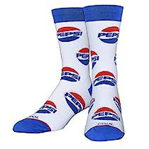 Check this out! Pepsi Logo, Socks Gym, Style Socks, Mens Crew Socks, Mountain Dew, Crazy Socks, Funny Socks, Cotton Bottoms, Novelty Socks